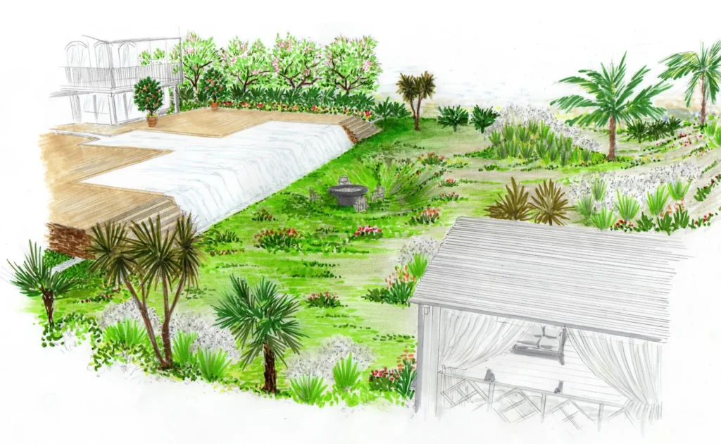 Jardin couleur