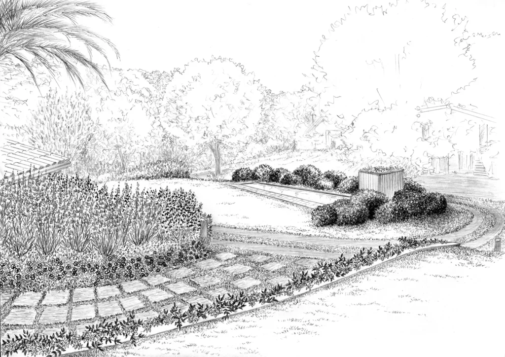 Aitzetan vue piscine
